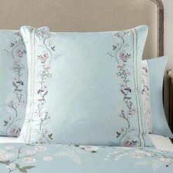 Dorma Maiya Duck Egg Continental Square Pillowcase
