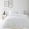 Dunelm Alissa White 100% Cotton Duvet Cover And Pillowcase Set 2 Dunelm Alissa White 100% Cotton Duvet Cover And Pillowcase Set -pillowcase shop 30242920