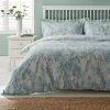 Dunelm Waves Teal Reversible Duvet Cover And Pillowcase Set -pillowcase shop 30242934