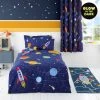 Dunelm Space Glow In The Dark Duvet Cover And Pillowcase Set -pillowcase shop 30425272