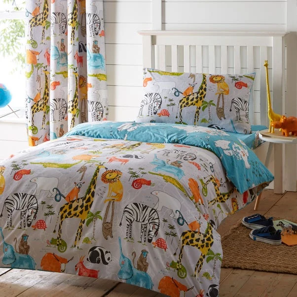 Dunelm My World Reversible Duvet Cover And Pillowcase Set 3 Dunelm My World Reversible Duvet Cover And Pillowcase Set