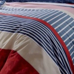 Catherine Lansfield Stars And Stripes Duvet Cover And Pillowcase Set -pillowcase shop 30621029 alt01