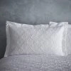 Dunelm Astra Textured White Oxford Pillowcase -pillowcase shop 30672242