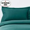 Dunelm Non Iron Plain Dye Teal Oxford Pillowcase -pillowcase shop 30675621