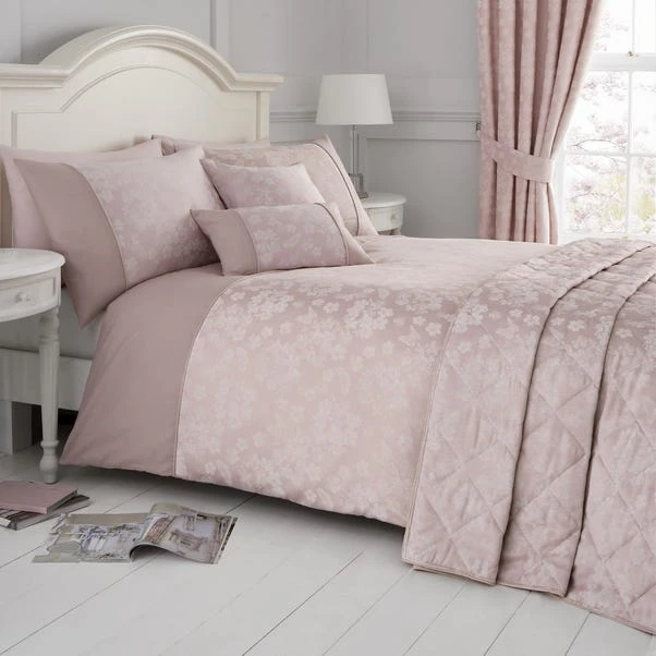 Dunelm Serene Blossom Blush Duvet Cover And Pillowcase Set 3 Dunelm Serene Blossom Blush Duvet Cover And Pillowcase Set