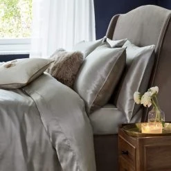 Dorma Silver Silk Pillowcase 10 Dorma Silver Silk Pillowcase -pillowcase shop 30679388 alt02