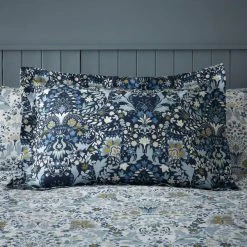 Dunelm Hardwick Blue Oxford Pillowcase