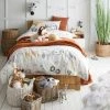 Dunelm Safari Natural 100% Cotton Single Duvet Cover And Pillowcase Set -pillowcase shop 30691898