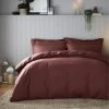 Dunelm Soft & Cosy Luxury Brushed Cotton Claret Duvet Cover And Pillowcase Set 1 Dunelm Soft & Cosy Luxury Brushed Cotton Claret Duvet Cover And Pillowcase Set -pillowcase shop 30691990
