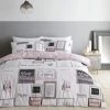 Catherine Lansfield Blush Sleep Dreams Duvet Cover And Pillowcase Set -pillowcase shop 30705230
