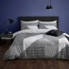Catherine Lansfield Larsson Geo Grey Duvet Cover And Pillowcase Set -pillowcase shop 30705233