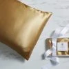 Dorma Gold Silk Pillowcase -pillowcase shop 30711538