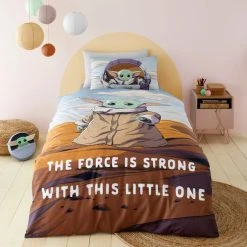 Star Wars Grogu™ 100% Cotton Duvet Cover And Pillowcase Set
