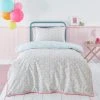 Dunelm Petit Fleur Pink 100% Cotton Duvet Cover And Pillowcase Set -pillowcase shop 30715307