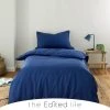 The Edited Life 100% Organic Cotton Duvet Cover And Pillowcase Set 1 The Edited Life 100% Organic Cotton Duvet Cover And Pillowcase Set -pillowcase shop 30715959