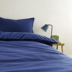 The Edited Life 100% Organic Cotton Duvet Cover And Pillowcase Set -pillowcase shop 30715959 alt04