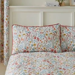 Dunelm Meadow Ditsy Floral Red 100% Cotton Reversible Duvet Cover And Pillowcase Set 12 Dunelm Meadow Ditsy Floral Red 100% Cotton Reversible Duvet Cover And Pillowcase Set -pillowcase shop 30726119 alt04