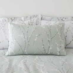 Dunelm Belle Sage Duvet Cover And Pillowcase Set -pillowcase shop 30726771 alt02