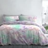 Fusion Tie Dye Multicoloured Reversible Duvet Cover And Pillowcase Set -pillowcase shop 30735728