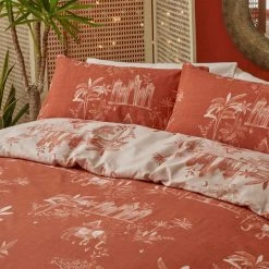 Furn Furn. Jaipur Paprika Duvet Cover And Pillowcase Set 8 Furn Furn. Jaipur Paprika Duvet Cover And Pillowcase Set -pillowcase shop 30746689 alt02