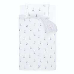 Bianca Cotton Bianca Fine Linens Sailing Boats 100% Cotton T144 Duvet Cover And Pillowcase Set 9 Bianca Cotton Bianca Fine Linens Sailing Boats 100% Cotton T144 Duvet Cover And Pillowcase Set -pillowcase shop 30747453 alt04