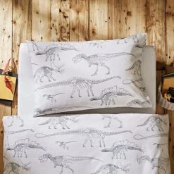 Natural History Museum Fossil Forager 100% Cotton Duvet Cover And Pillowcase Set -pillowcase shop 30747593 alt03