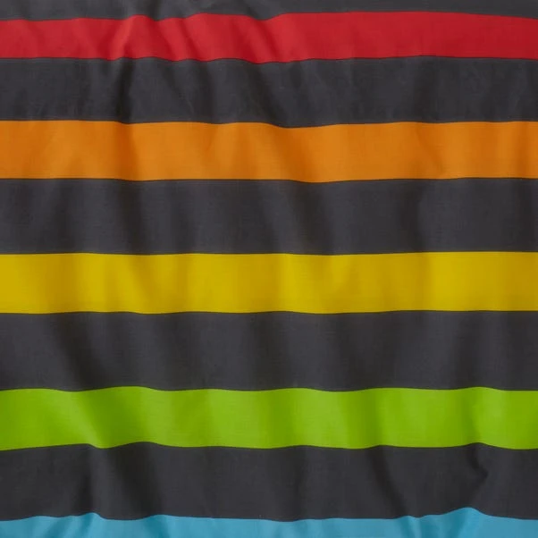 Dunelm Elements Rainbow 100% Cotton Duvet Cover And Pillowcase Set 8 Dunelm Elements Rainbow 100% Cotton Duvet Cover And Pillowcase Set - Image 6