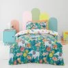 Dunelm Jungle Carnival 100% Cotton Duvet Cover And Pillowcase Set -pillowcase shop 30747612