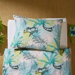 Natural History Museum All About T-Rex 100% Cotton Duvet Cover And Pillowcase Set -pillowcase shop 30747636 alt02