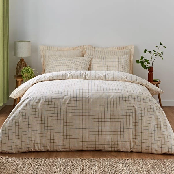 Elements Randig Natural Duvet Cover And Pillowcase Set 3 Elements Randig Natural Duvet Cover And Pillowcase Set