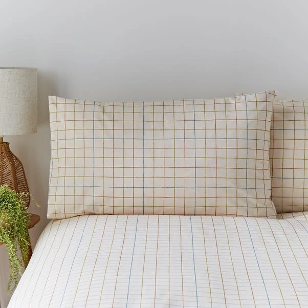 Elements Randig Natural Duvet Cover And Pillowcase Set 5 Elements Randig Natural Duvet Cover And Pillowcase Set - Image 3