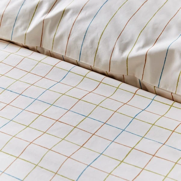 Elements Randig Natural Duvet Cover And Pillowcase Set 7 Elements Randig Natural Duvet Cover And Pillowcase Set - Image 5