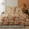 Elements Klipp Orange Duvet Cover And Pillowcase Set -pillowcase shop 30747980