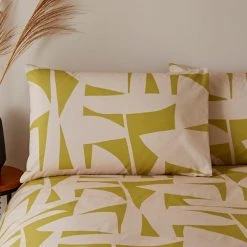 Elements Klipp Orange Duvet Cover And Pillowcase Set -pillowcase shop 30747980 alt03