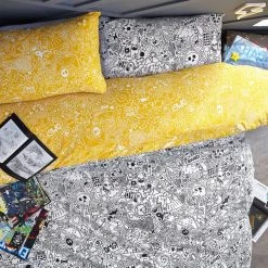 Style Lab Doodles Duvet Cover And Pillowcase Set -pillowcase shop 30749353 alt02