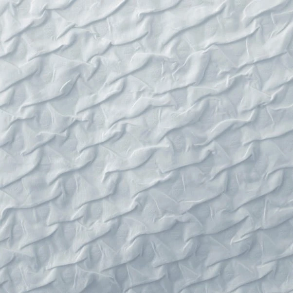 Dunelm Edison Textured Pale Blue Duvet Cover And Pillowcase Set 4 Dunelm Edison Textured Pale Blue Duvet Cover And Pillowcase Set - Image 2