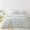 Dunelm Belle Sage 100% Cotton Duvet Cover And Pillowcase Set -pillowcase shop 30749486