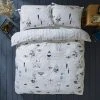 Natural History Museum Nature's Journal 100% Cotton Duvet Cover And Pillowcase Set -pillowcase shop 30749544