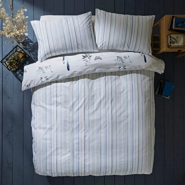 Natural History Museum Nature's Journal 100% Cotton Duvet Cover And Pillowcase Set 6 Natural History Museum Nature's Journal 100% Cotton Duvet Cover And Pillowcase Set - Image 4