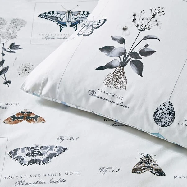 Natural History Museum Nature's Journal 100% Cotton Duvet Cover And Pillowcase Set 7 Natural History Museum Nature's Journal 100% Cotton Duvet Cover And Pillowcase Set - Image 5