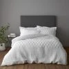 Dunelm Billie White Duvet Cover And Pillowcase Set -pillowcase shop 30749579