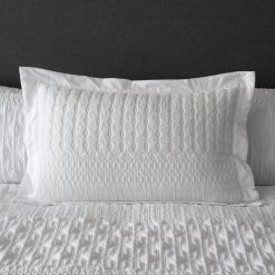 Dunelm Billie White Oxford Pillowcase