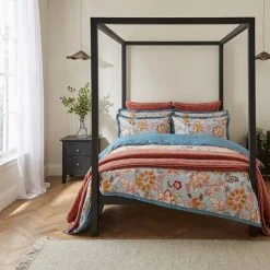 Dorma Samira 100% Cotton Duvet Cover And Pillowcase Set -pillowcase shop 30752404 alt04