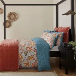 Dorma Samira 100% Cotton Duvet Cover And Pillowcase Set -pillowcase shop 30752404 alt06