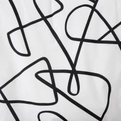 Dunelm Mono Curves Duvet Cover And Pillowcase Set -pillowcase shop 30752751 alt03