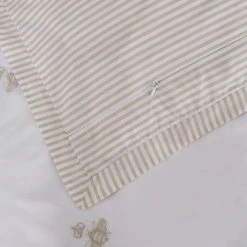 Dorma Bee Embroidery 100% Cotton Oxford Pillowcase Pair -pillowcase shop 30755637 alt02