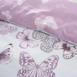 Catherine Lansfield Scatter Butterfly Heather Duvet Cover And Pillowcase Set -pillowcase shop 30757733 alt02
