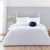 Holly Willoughby Plain White 100% Cotton Duvet Cover And Pillowcase Set -pillowcase shop 30758163