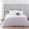 Holly Willoughby Plain Samira Blush 100% Cotton Duvet Cover And Pillowcase Set -pillowcase shop 30758197