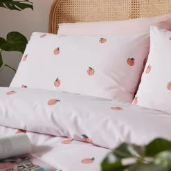 Skinny Dip Peachy Pink Duvet Cover And Pillowcase Set -pillowcase shop 30760536 alt01